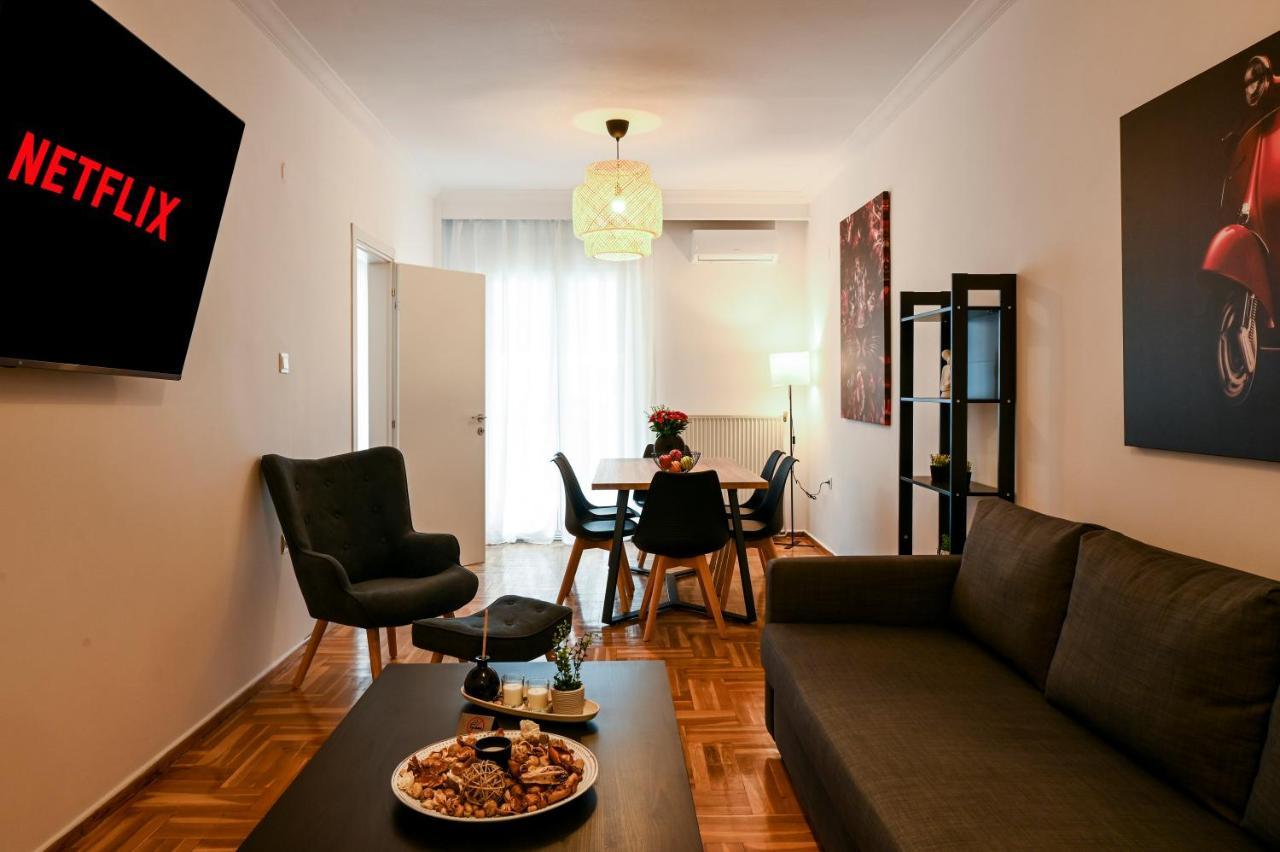 Thessaloniki Center Deluxe Apartment Zewnętrze zdjęcie